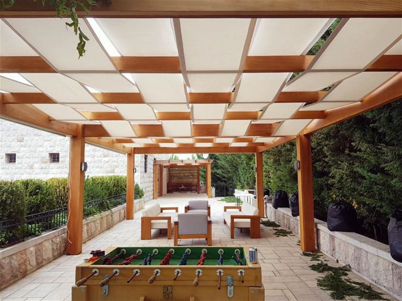 Let's take another round Outside!  PergolaKitsLebanon. Pergola  Spruce ... (Ehden, Lebanon)