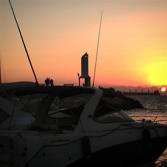 Let that sun set -  ichalhoub in  Batroun north  Lebanon /  outofthephone ...
