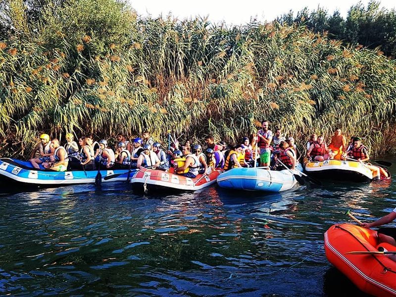 Let the  adventure begin!Photo by @raftingandmore rafting  raftingtrip ... (El Hermel, Béqaa, Lebanon)