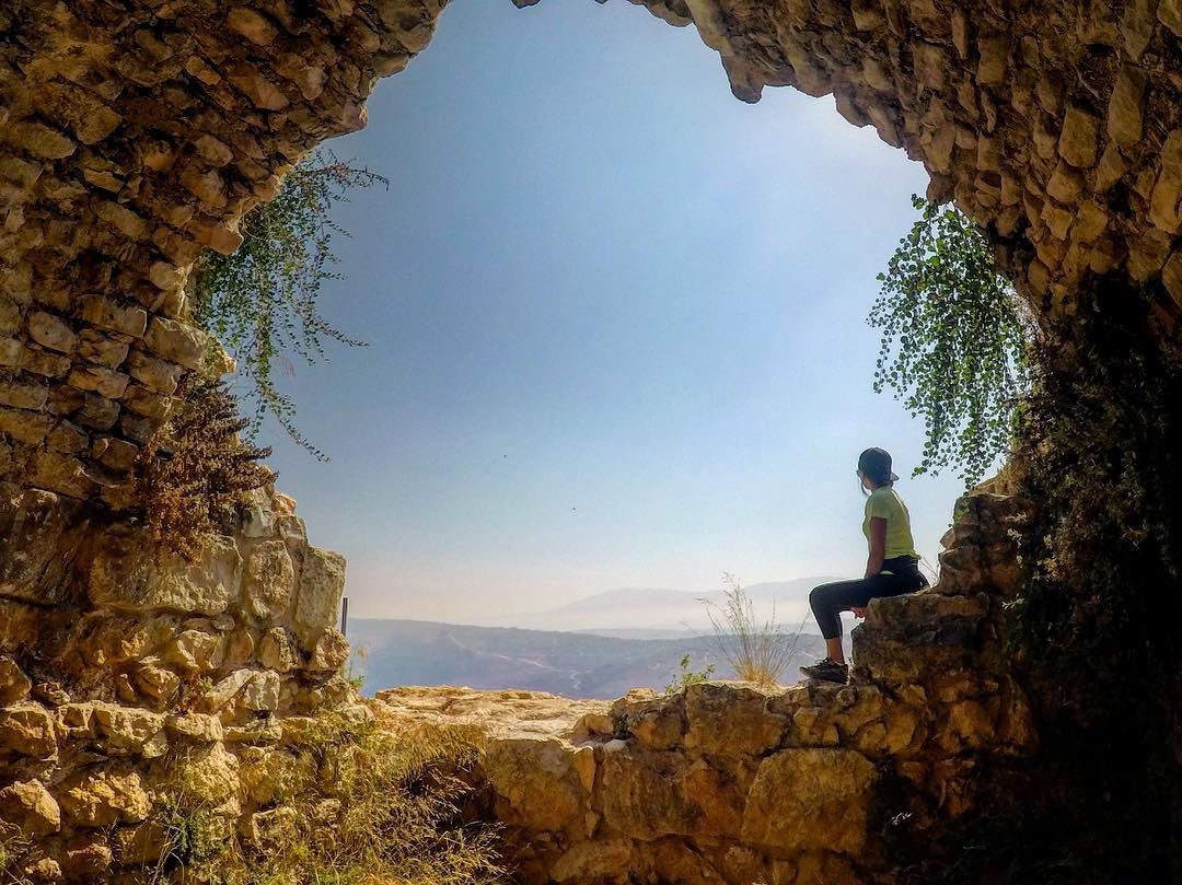 Let the beauty of what you love be what you do.🌷 lebanon  lebanon_hdr ... (Beaufort Castle, Lebanon)