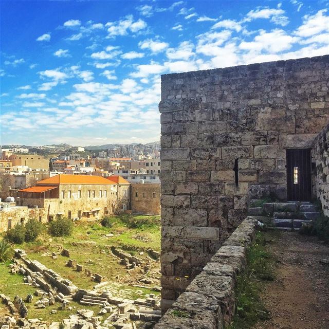 Let the beauty of what you love be what you do - Rumi ... (Byblos Castle)