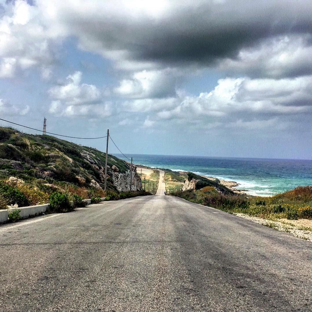 let the roads lead you ...  lebanon  southlebanon tyre  tyr  sour biking ... (En Nâqoûra, Liban-Sud, Lebanon)