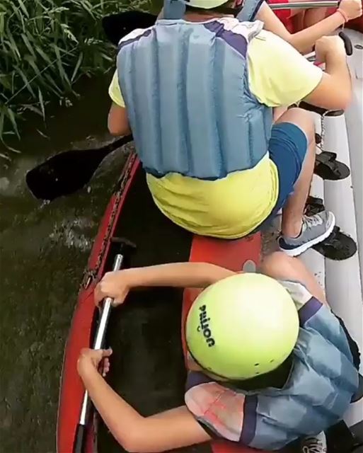 Let the season begin! By @charbelaro via @raftingsquad rafting ... (El Hermel, Béqaa, Lebanon)