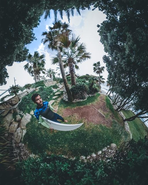 Let the waves take you on a journey🌴🏄🏻‍♂️Photo taken with @gopro... (Batroûn)