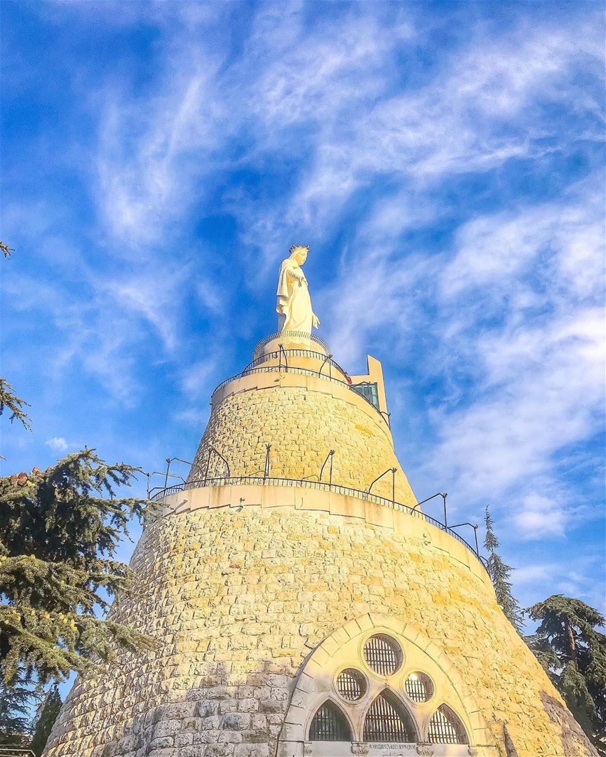 Let us remember the past with gratitude, live the present with enthusiasm... (The Lady of Lebanon - Harissa)
