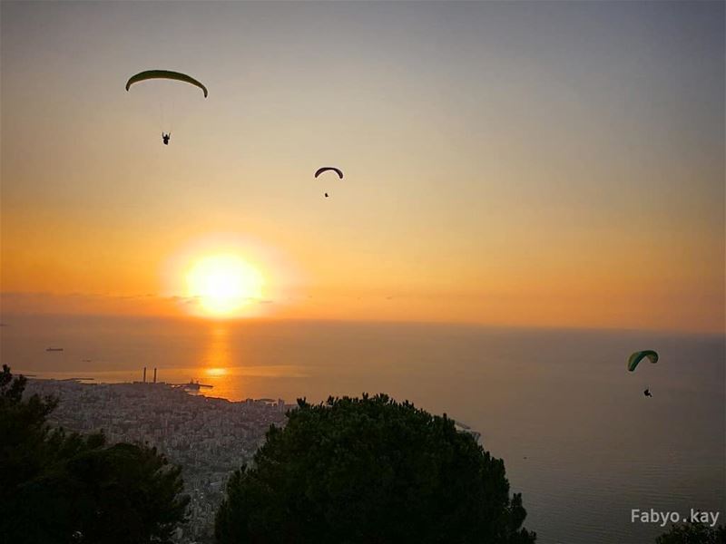 **************************************** libanon sunset sunsetlovers... (Our Lady of Lebanon)