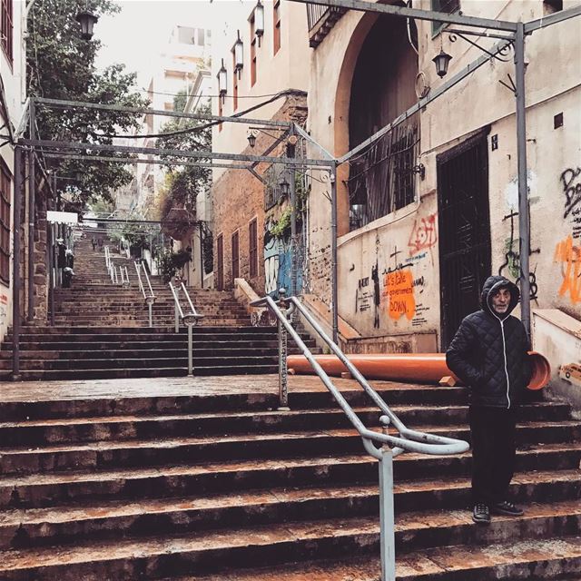 Life happens☔️ Lebanon tb travel travelgram traveler wanderlust... (Gemmayze)