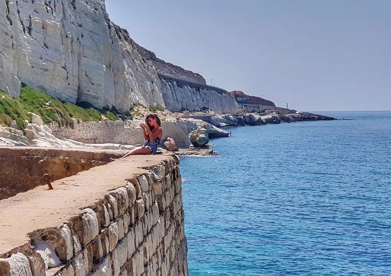  life is a  beach 🌊........ livelovesummer  livelovelebanon ... (الناقورة / Al Naqoura)