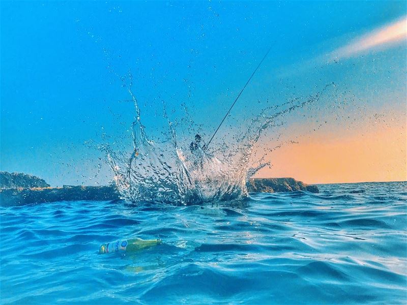 Life is a splash,Splash of momentsSplash of memoriesSplash of happiness... (El Mounsef, Mont-Liban, Lebanon)