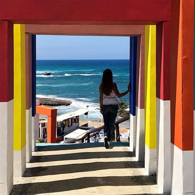 Life is a work of art,you ve gotta paint it colorful ❤️🌈 insta_lebanon ... (Eleven_Bay)