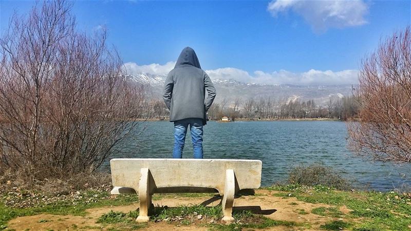 Life Is Better At The Lake.🙌  livelovebeirut  wearelebanon   lebanon... (Taanayel Lake)