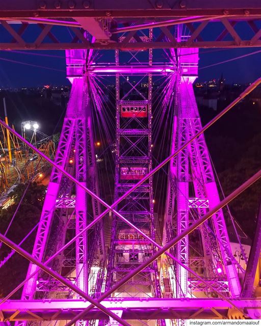 Life is like a ferris wheel. One minute you’re on top, the next you’re at... (Wiener Riesenrad)