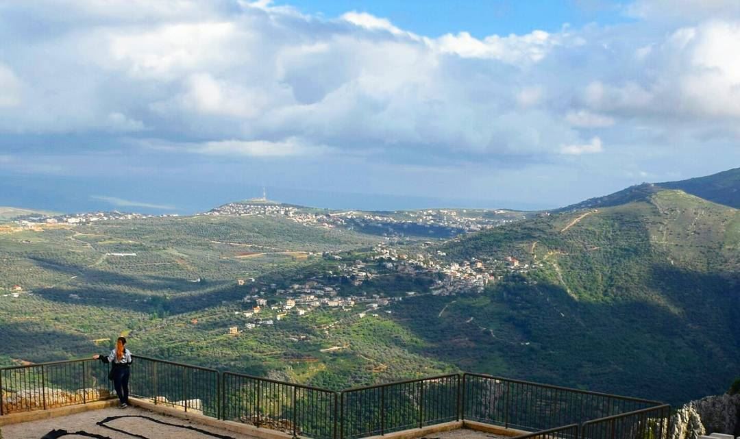 Life is Like a mountain, Hard to climb but worth the Amazing View from the... (Beaufort Castle, Lebanon)