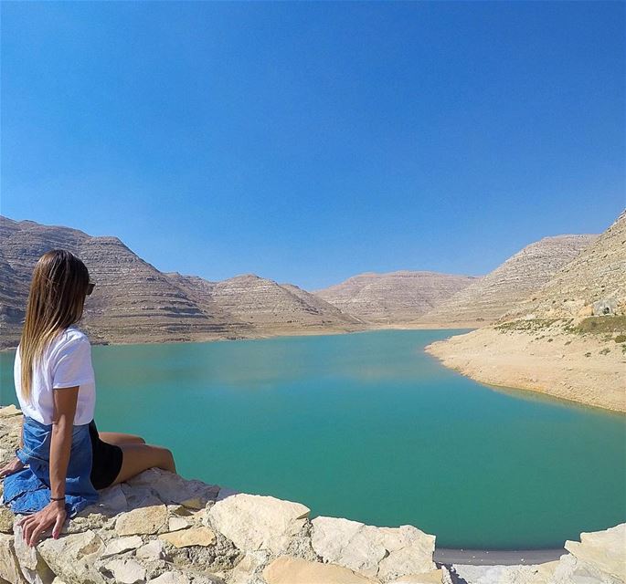 Life is simple, just add water 💧 bythelake  chabrouh  chabrouhdam  faraya... (Faraya Sed Chabrouh)