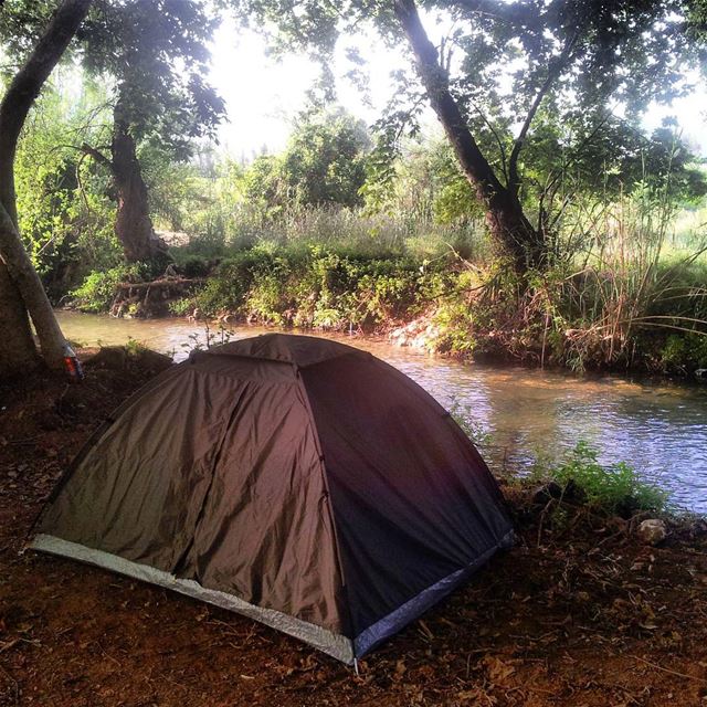 Life is simple when u take it easy  camping  mountain  nature  river ...