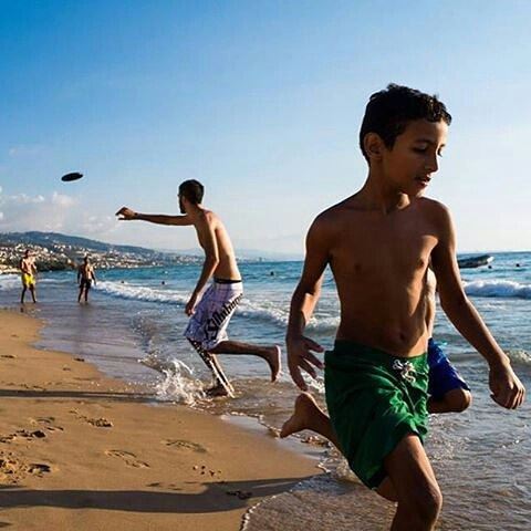 LIFE is where the sun is and the sun always shining on the Lebanese shores of the Mediterranean sea..