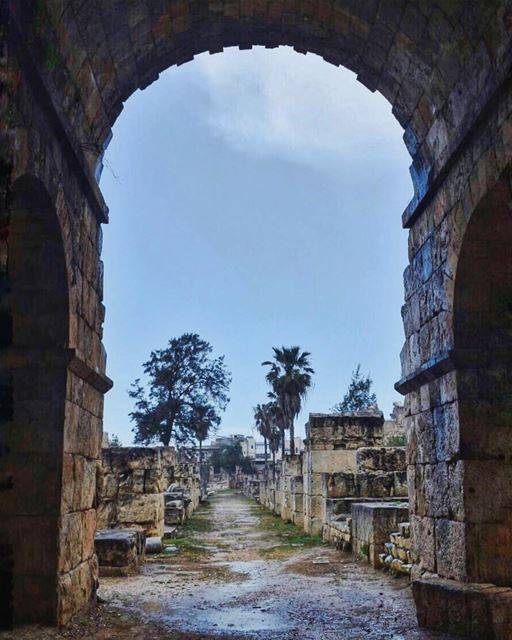 Life isn’t how you survive the thunderstorm, but how you dance in the rain... (Tyre, Lebanon)