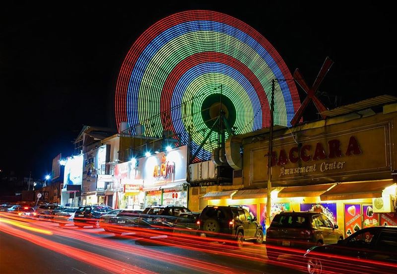 Life on the go...shot in beirut  lebanon  nightphotography  longexposure ...