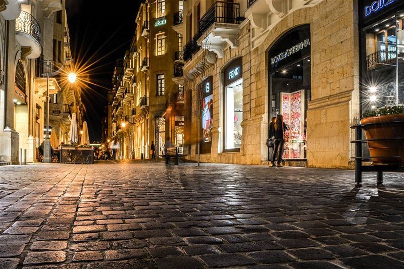 .Light reflections | The Downtown of Beirut at the evening. Good evening... (Beirut, Lebanon)