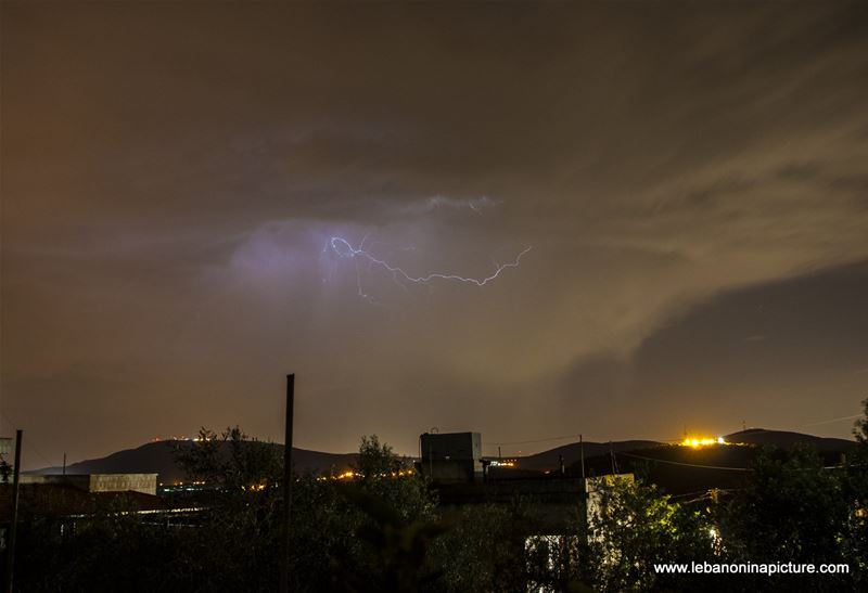 Lighting Strikes at the Eastern Easter Holiday (Yaroun, South Lebanon)