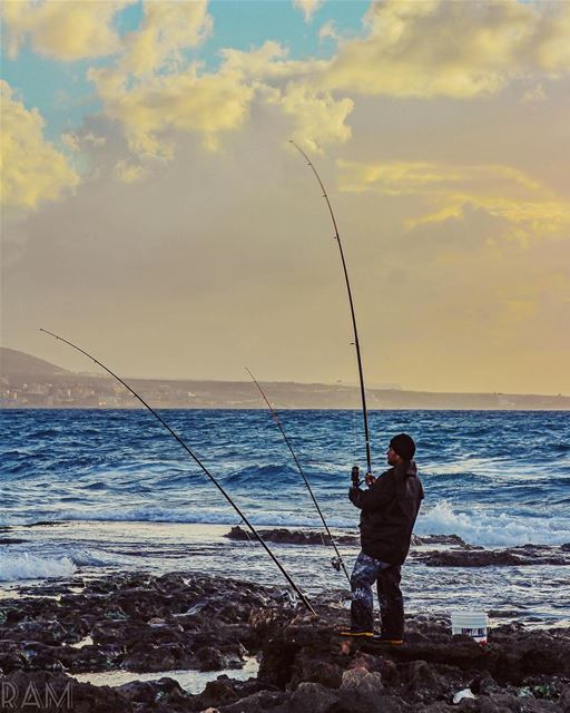 Listen to silence..It has so much to say.______________________________... (Corniche El Mina Tripoli)