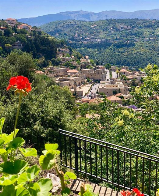 Little town with a glorious past  lebanonhistory  ottoman  frenchmandate ... (Dayr Al Qamar, Mont-Liban, Lebanon)