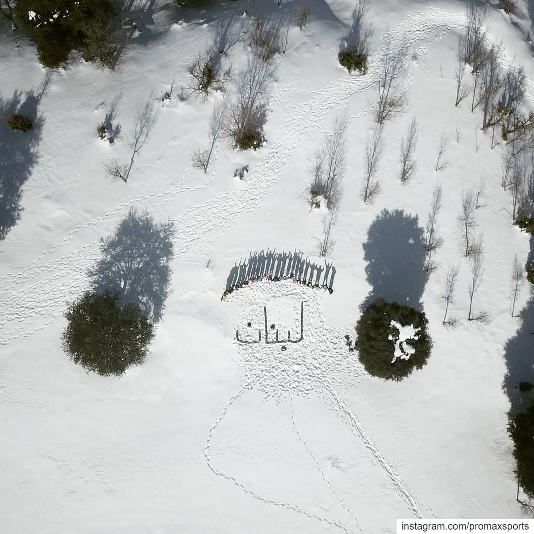 Live.🌲🌲🌲🌲🌲🌲🌲🌲🌲🌲🌲🌲🌲🌲. promaxsports  snowshoeing ... (Hadath El-Jubbah, Liban-Nord, Lebanon)