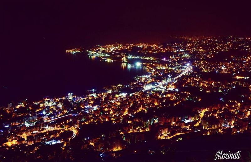  livelovejounieh livelovebeirut insta_lebanon lebanonspotlights nights... (Jounieh - Harissa)