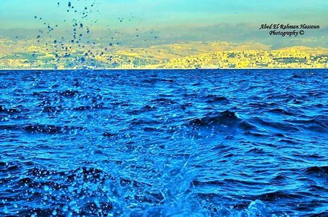  LiveLoveSaida from the open sea 🌊 | Join me on Facebook for more... (Saïda, Al Janub, Lebanon)