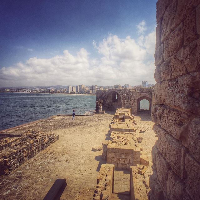  LiveLoveSaida  LiveLoveLebanon  wearelebanon  lebanonbyalocal  ig_Lebanon... (Sidon Sea Castle)