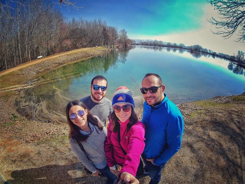  livelovezahleh 🍂🍁🌊🌤🌳🍃 prolebanon  lebanonstyle  beautifulplace ... (Taanayel Lake)