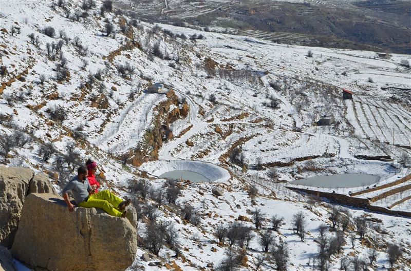 Living on the edge 🍃👫Join us in our hike to Jabal Moussa on January 28!... (Lebanon)