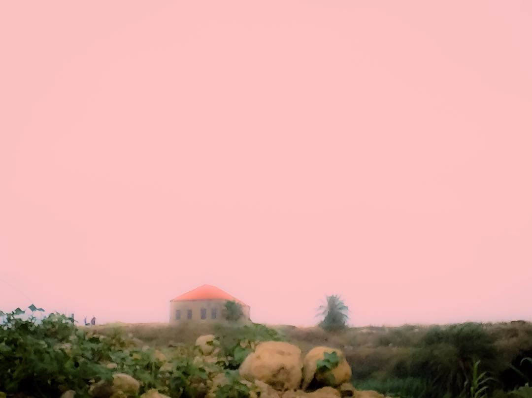 Lonely  house in the  mist  minimalism  landscape  ethereal_moods  ig_mood... (Lebanon)