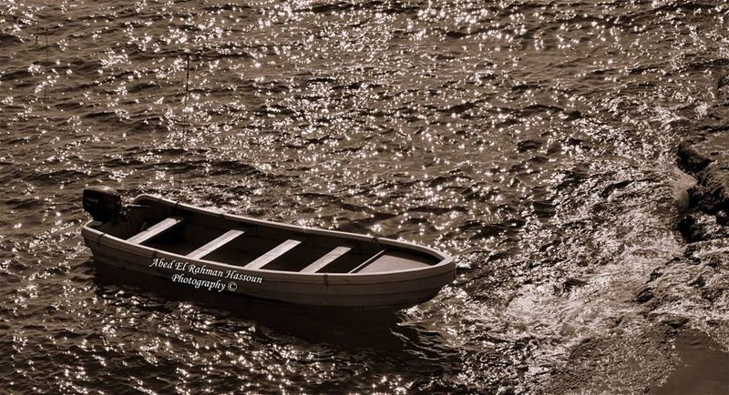 Lonely in your sea....  Beyrouth   Mediterranean  Sea  Amazing  Landscape ... (Beirut, Lebanon)