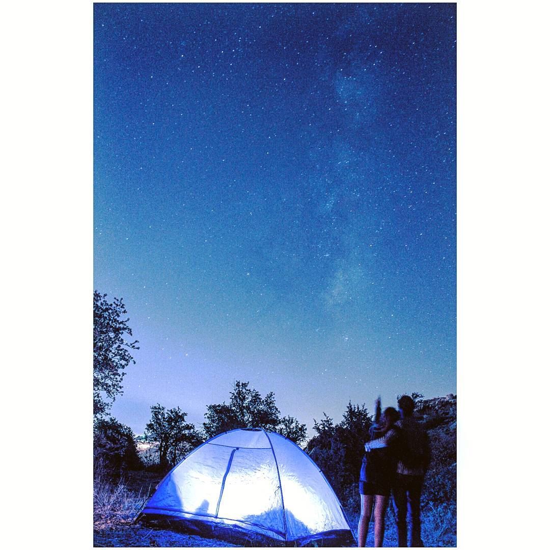 Look at the stars, look how they shine for us 🍃P.S.: Can you spot the... (Falougha, Mont-Liban, Lebanon)