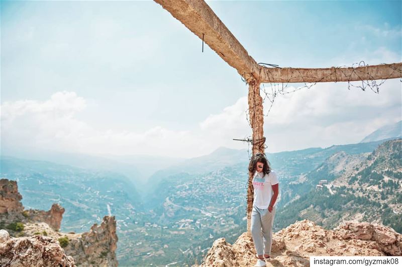 Look how far you've come...and that shall keep you going........ (The Cedars of Lebanon)