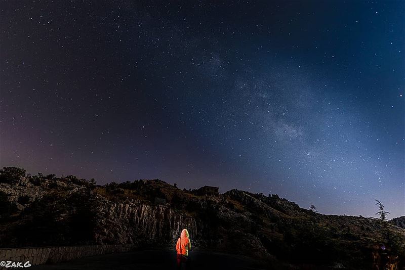 "Look up at the stars and not down at your feet. Try to make sense of what... (Jaj, Mont-Liban, Lebanon)