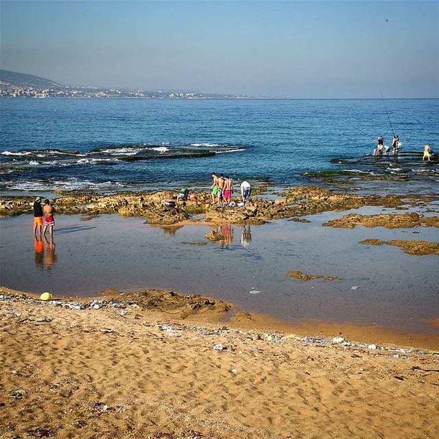 Looks like everyone is back to the beach -  ichalhoub in  Tripoli north ...