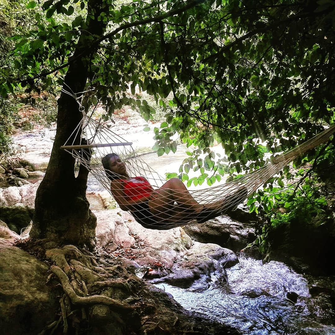 Lose yourself in  nature and find  peace... hammocklife  hammockrelaxing ...