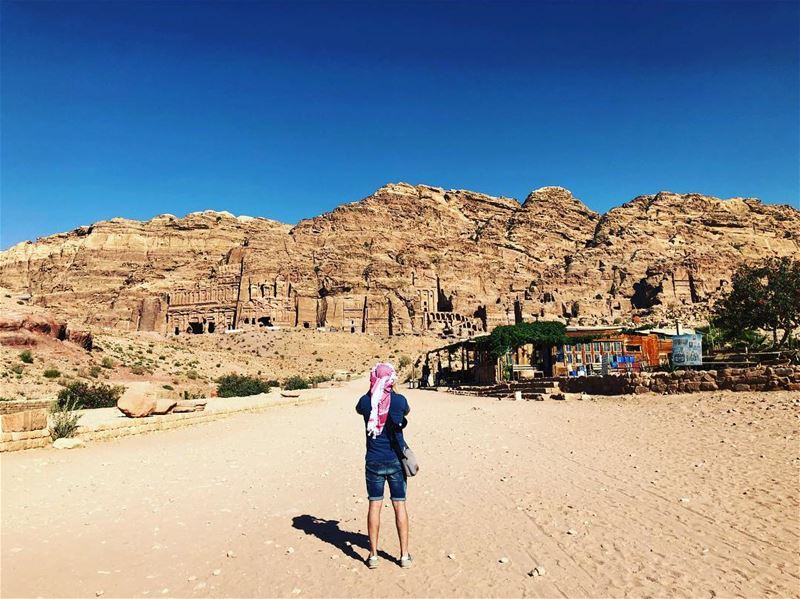 Lost Myself Somewhere 🇯🇴 . pictureoftheday  photooftheday  photographer... (Petra, Ma`An, Jordan)