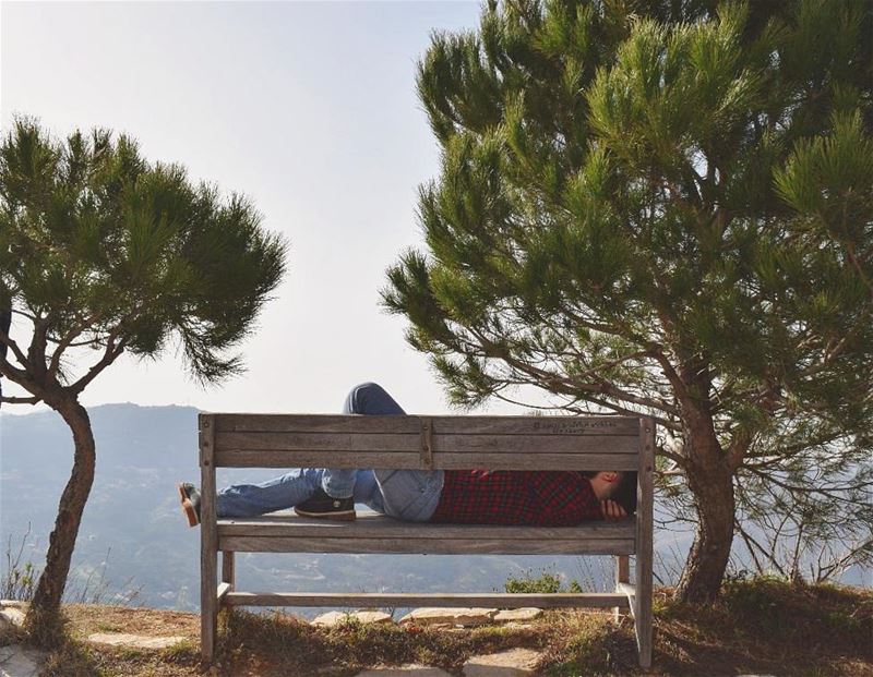 Loud Silence...... livelovebeirut  wanderlust  silence ... (Niha Fortress - قلعة نيحا)