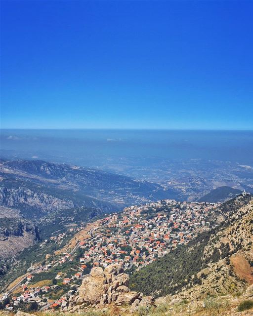 Love lifts us up where we belong Where the eagles cryOn a mountain high ... (Ehden, Lebanon)
