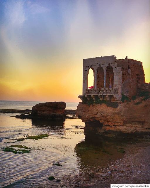 Lovely Batroun ❤ sunset  sunsetlovers  livelovebeirut  beirut ... (Batroûn)