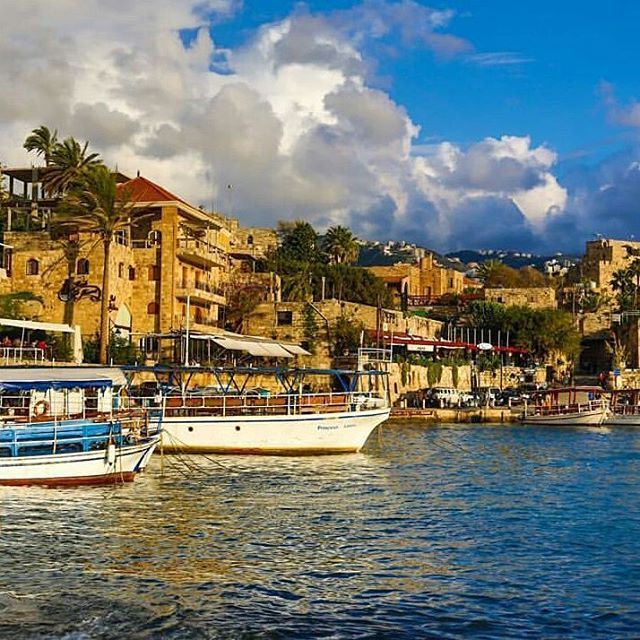 Lovely shot of Byblos by @zahig byblos jbail jbeil lebanon lebanonweekly...