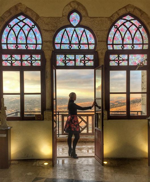 Lucy’s moment in the historically famous Citadel of November 22. It was... (Rashayya, Béqaa, Lebanon)