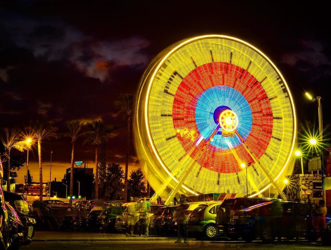 Luna park , 🎡 ferris wheel - my shot —�—�—�—�—�—�—�—�—�— shotoftheday ... (Beirut, Lebanon)