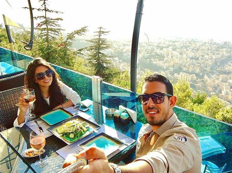 🌞😎  LunchWithAView 📍@theterrace_lebanon📷 @reminajjar (The Terrace - Restaurant & Bar Lounge)