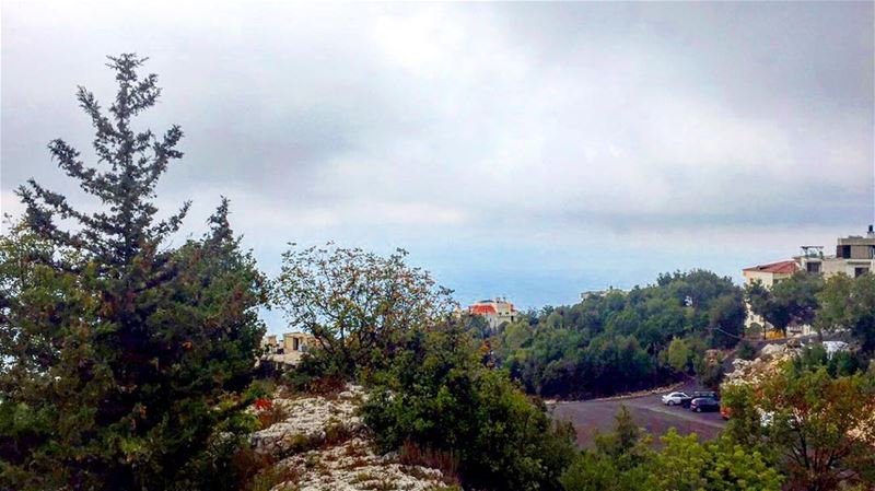 M🌳RNING🍂🌲 nature  naturephotography  naturelovers  view  sky  clouds ... (Ghosta, Mont-Liban, Lebanon)