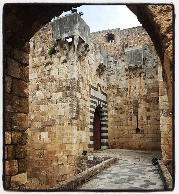 Magestic entrance of St.Gilles crusader's castle. tourleb  tourlebanon ... (Tripoli, Lebanon)