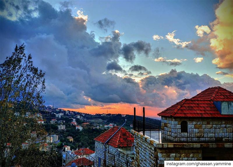 Magical Sunset...By  Ghassan_Yammine  sunset_vision  sunset_hub ... (Beït Chabâb, Mont-Liban, Lebanon)